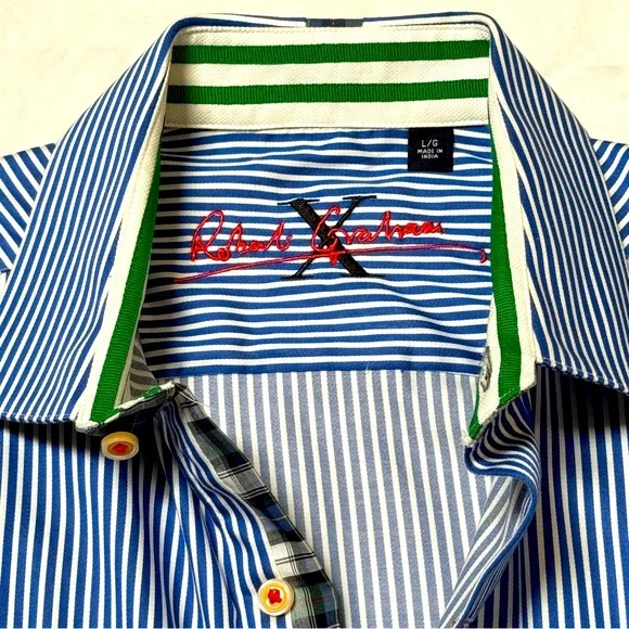 Robert Graham long sleeve dress shirt - Picture 5 of 5